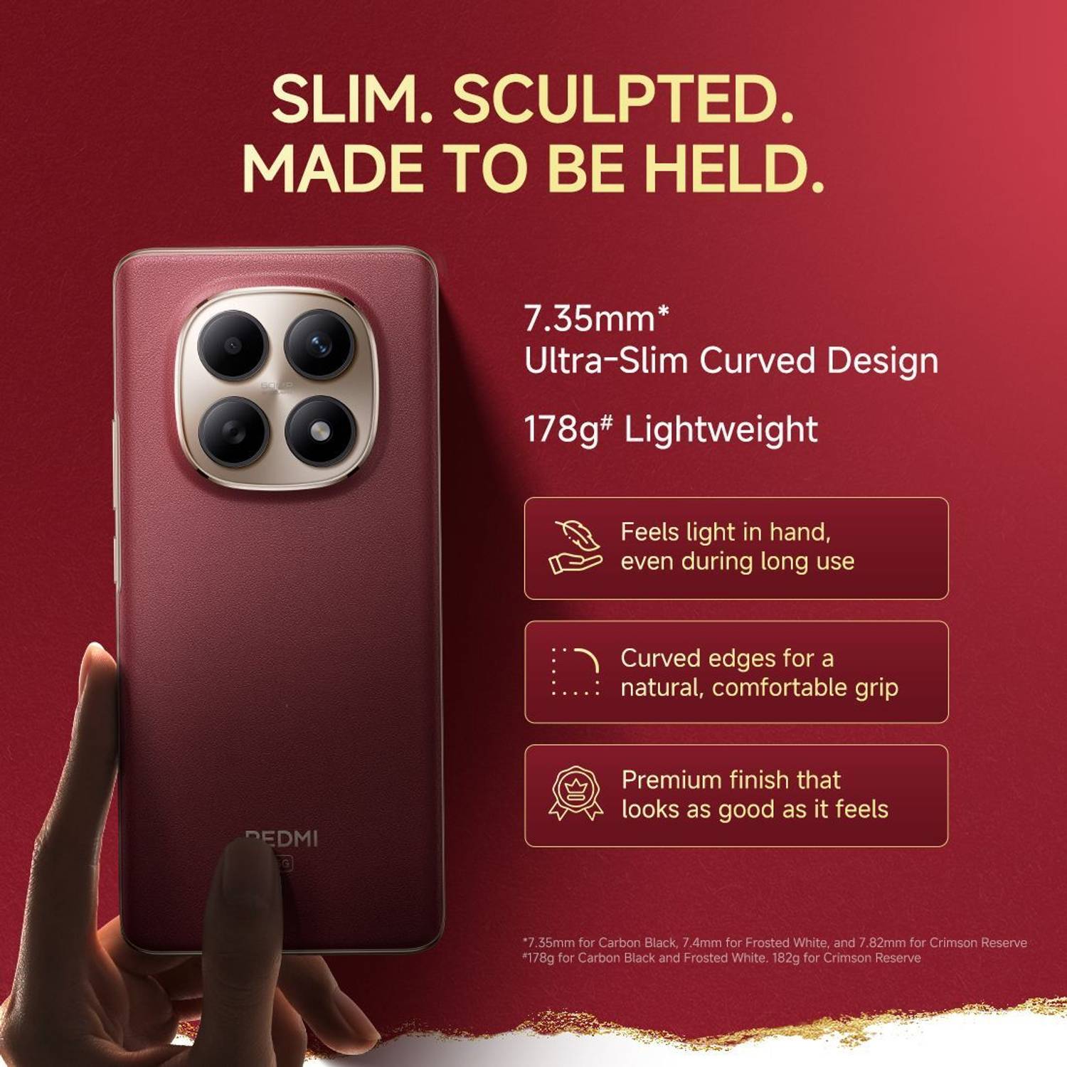 Redmi Note 15 SE 5G 256GB Crimson Reserve - Image 3