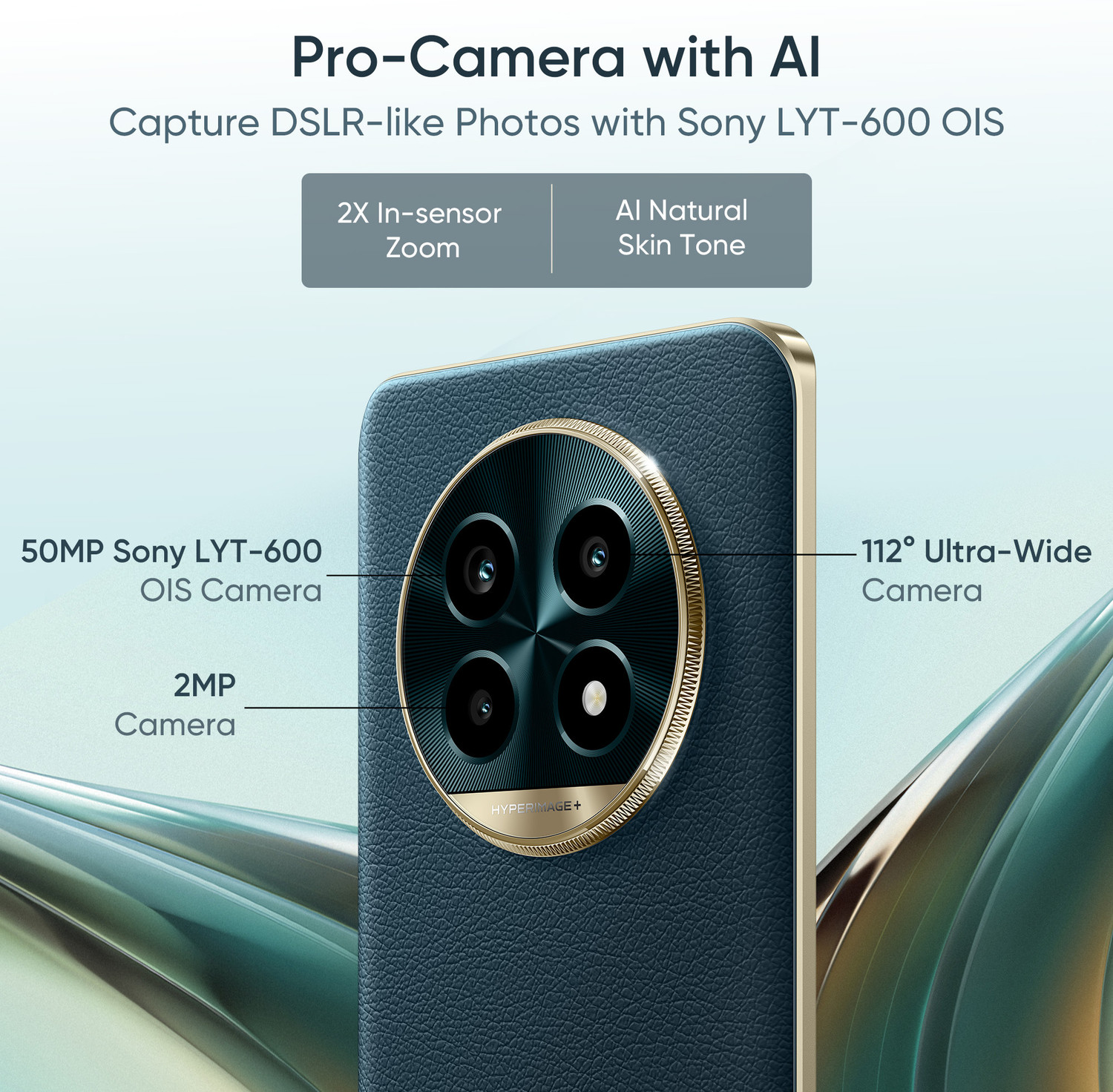 Image of realme 13 Pro 5G (Emerald Green, 256 GB)