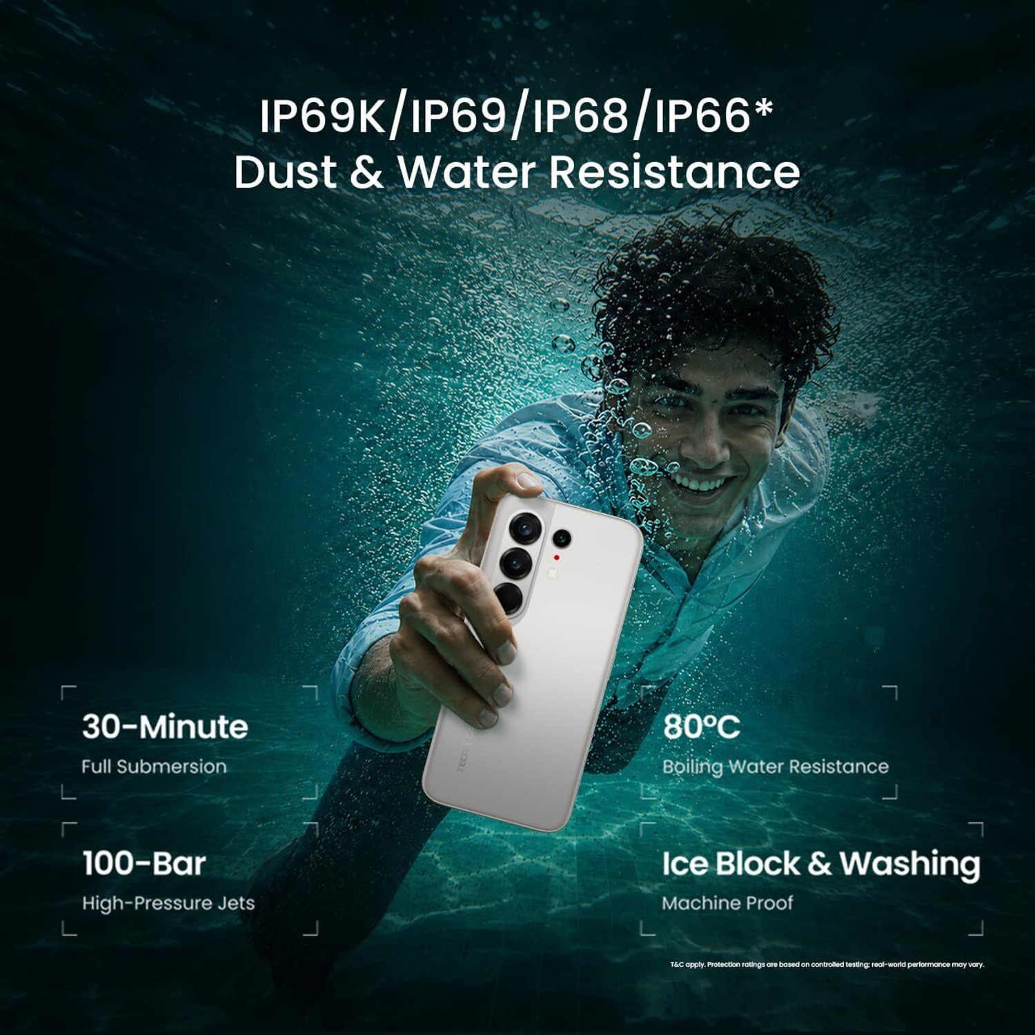 Image of Tecno CAMON 50 Ultra 5G (Nebula Titanium, 256 GB) (8 GB RAM)
