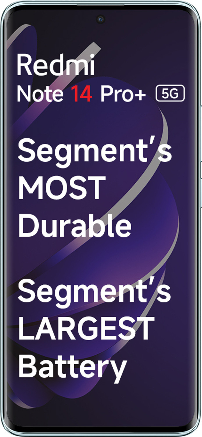 Image of REDMI Note-14 Pro+ 5G (Spectre Blue, 512 GB)