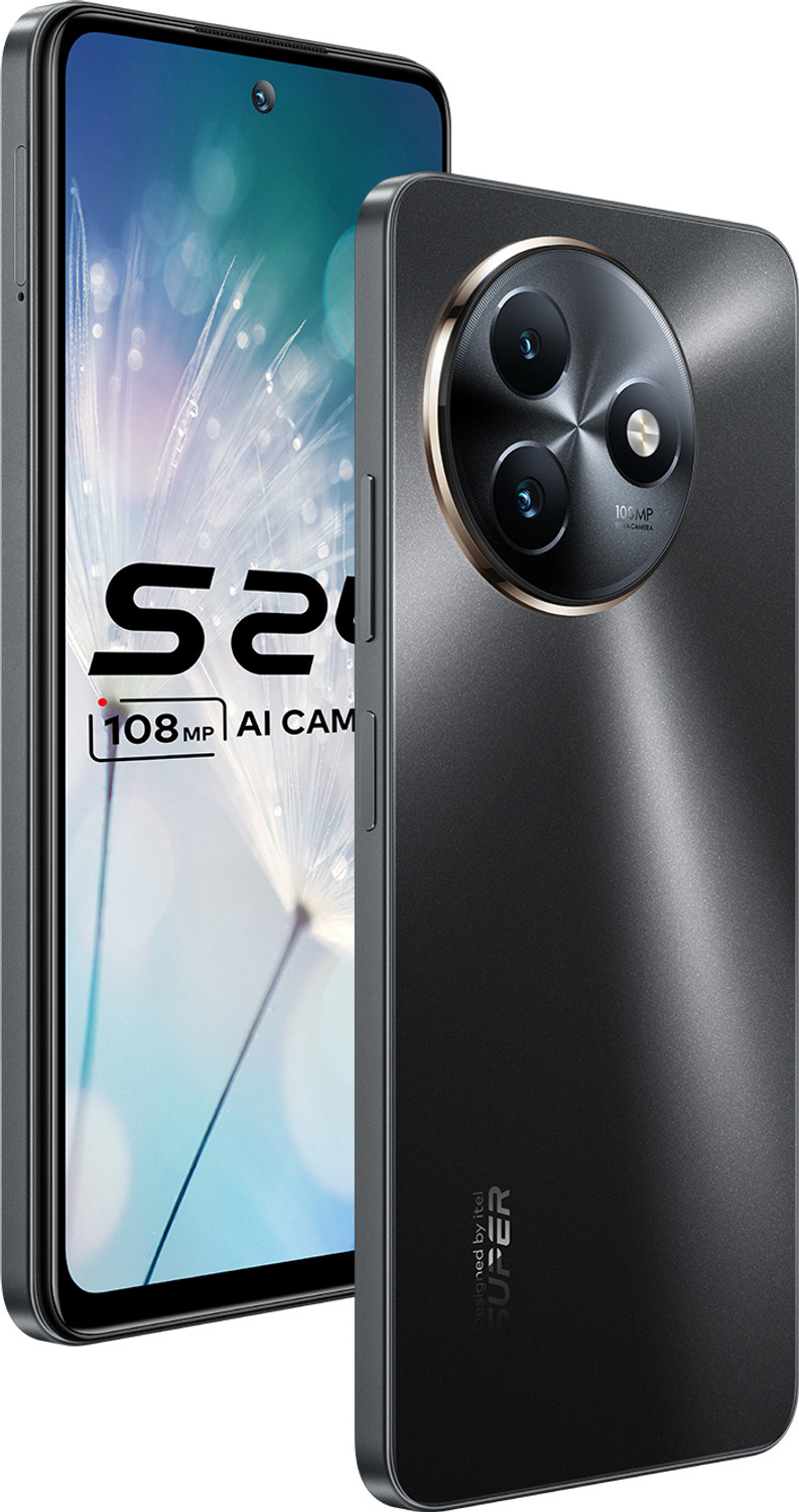 Image of itel S24 (Starry Black, 128 GB)