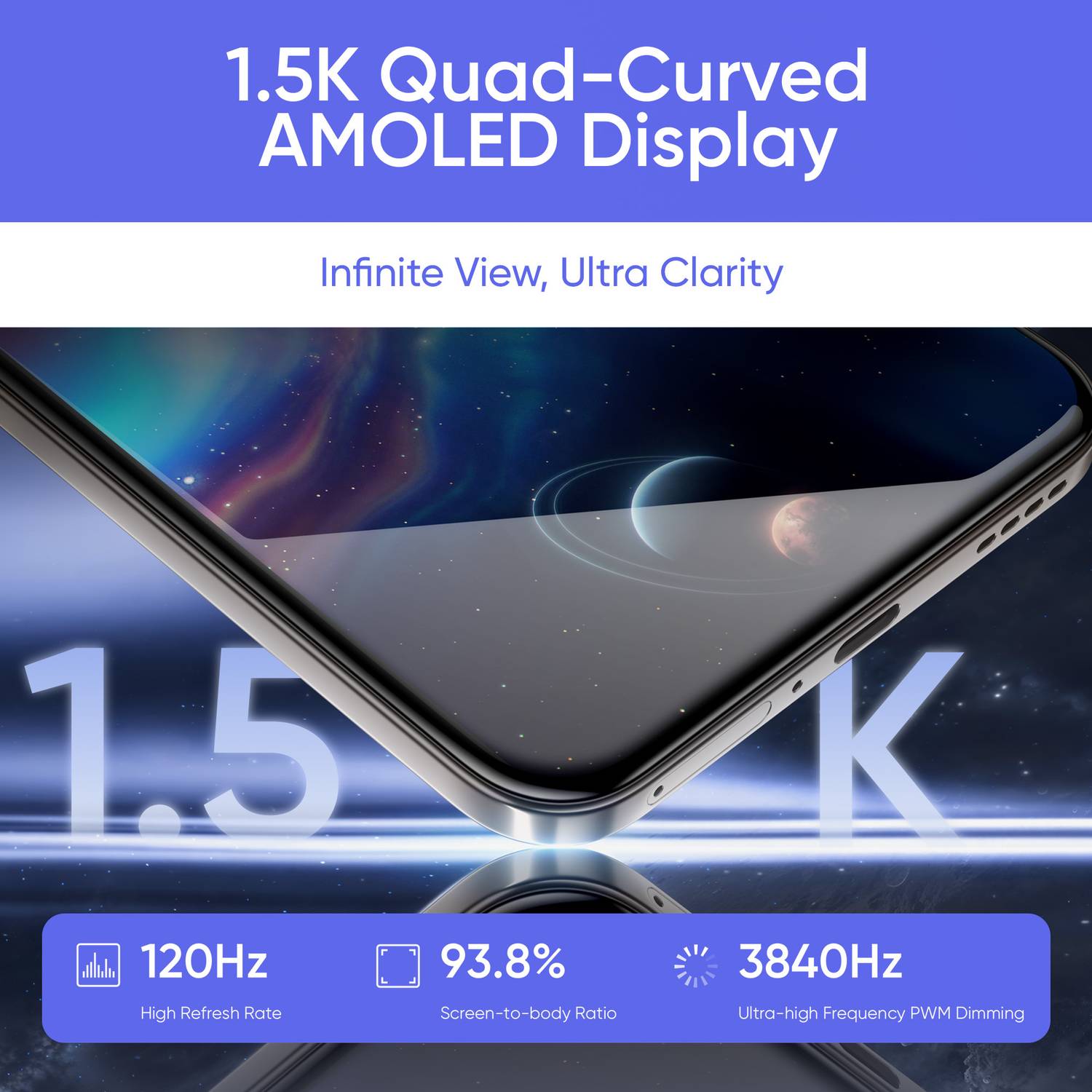 realme P3 Ultra 5G 128GB Orion Red - Image 5