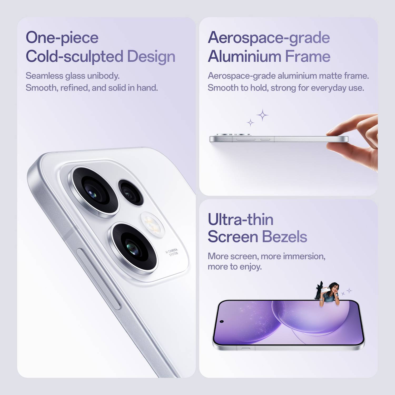 OPPO Reno16 5G 256GB Twilight Violet - Image 5