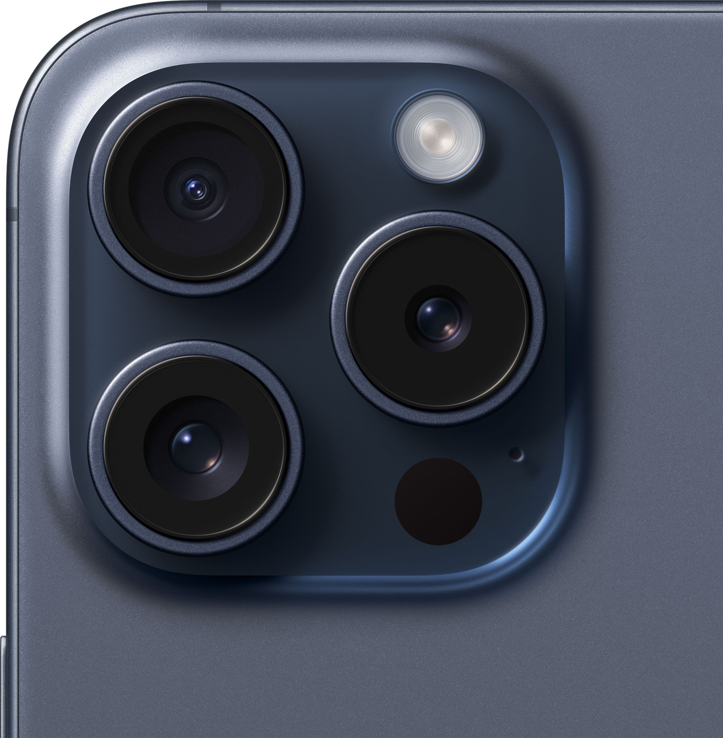 Image of Apple iPhone 15 Pro (Blue Titanium, 128 GB)