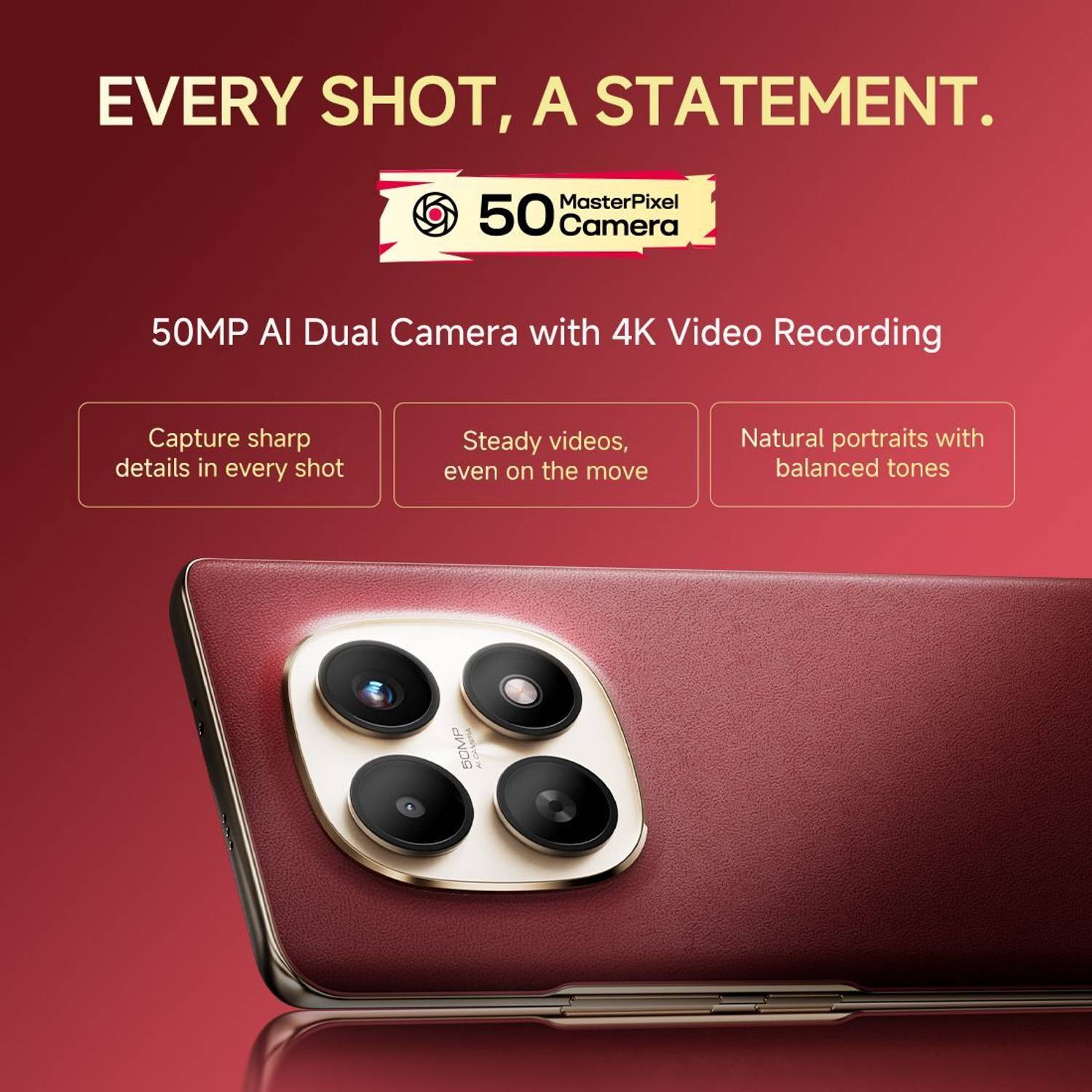Redmi Note 15 SE 5G 256GB Crimson Reserve - Image 4