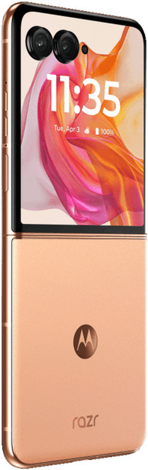 Image of MOTOROLA Razr 50 Ultra (Peach Fuzz, 512 GB)
