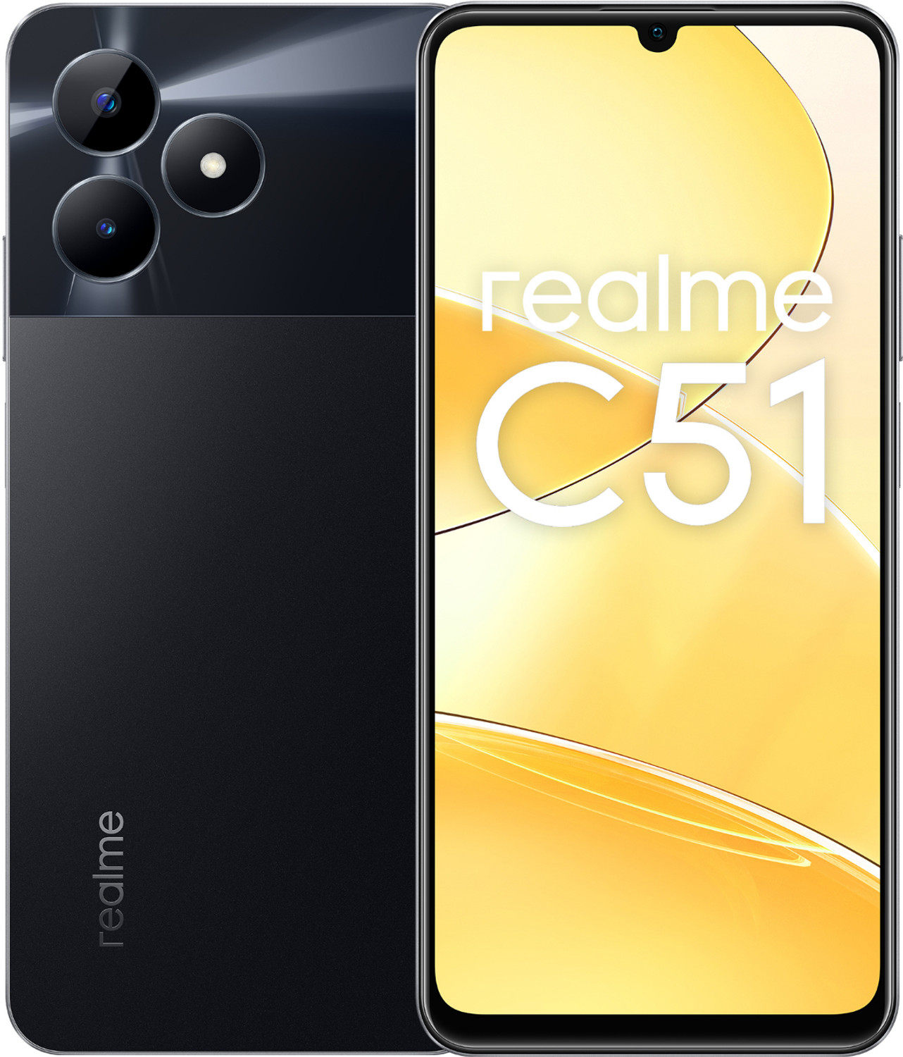 Image of realme C51 (Carbon Black, 128 GB)