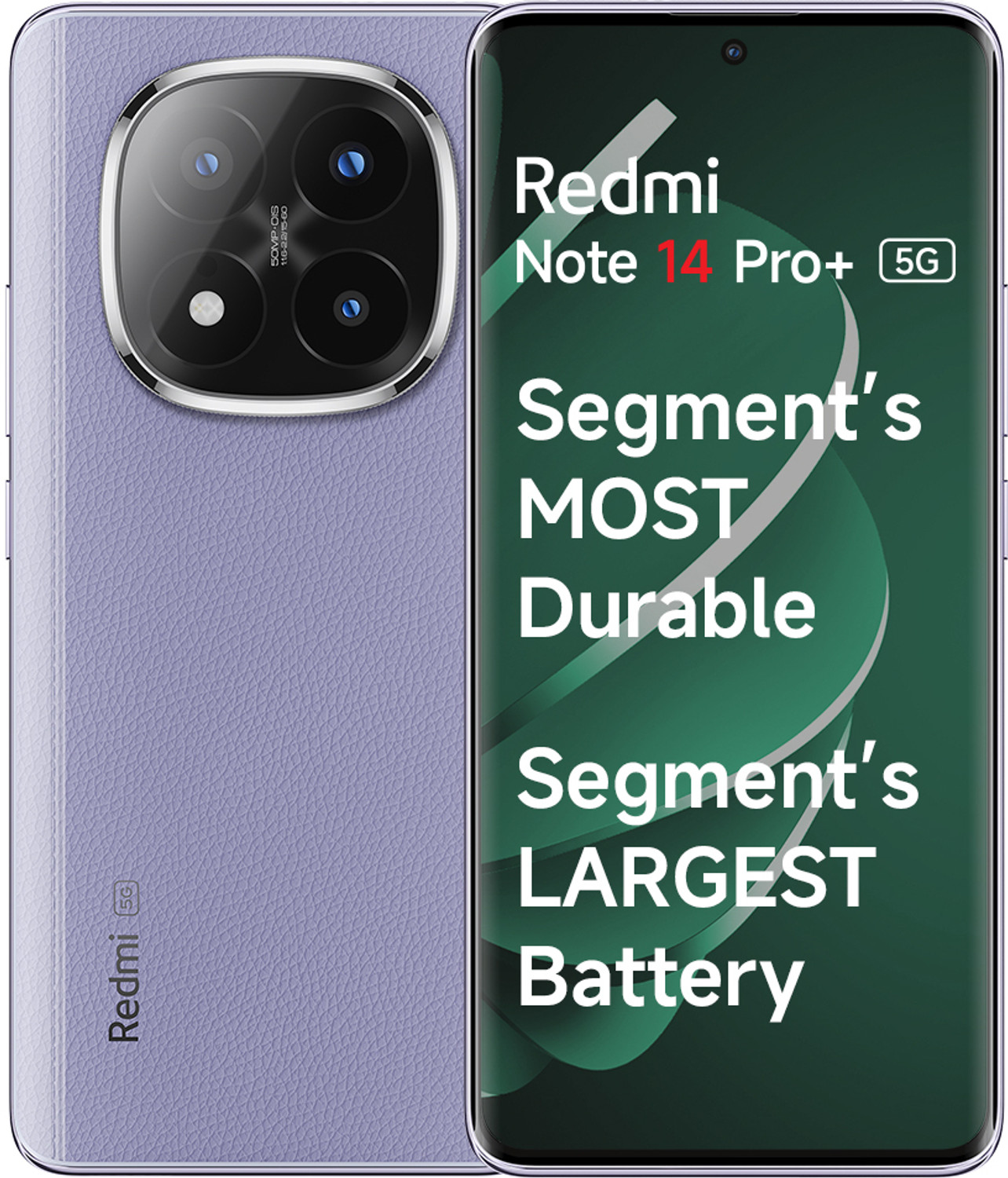 Image of REDMI Note-14 Pro+ 5G (Phantom Purple, 256 GB)