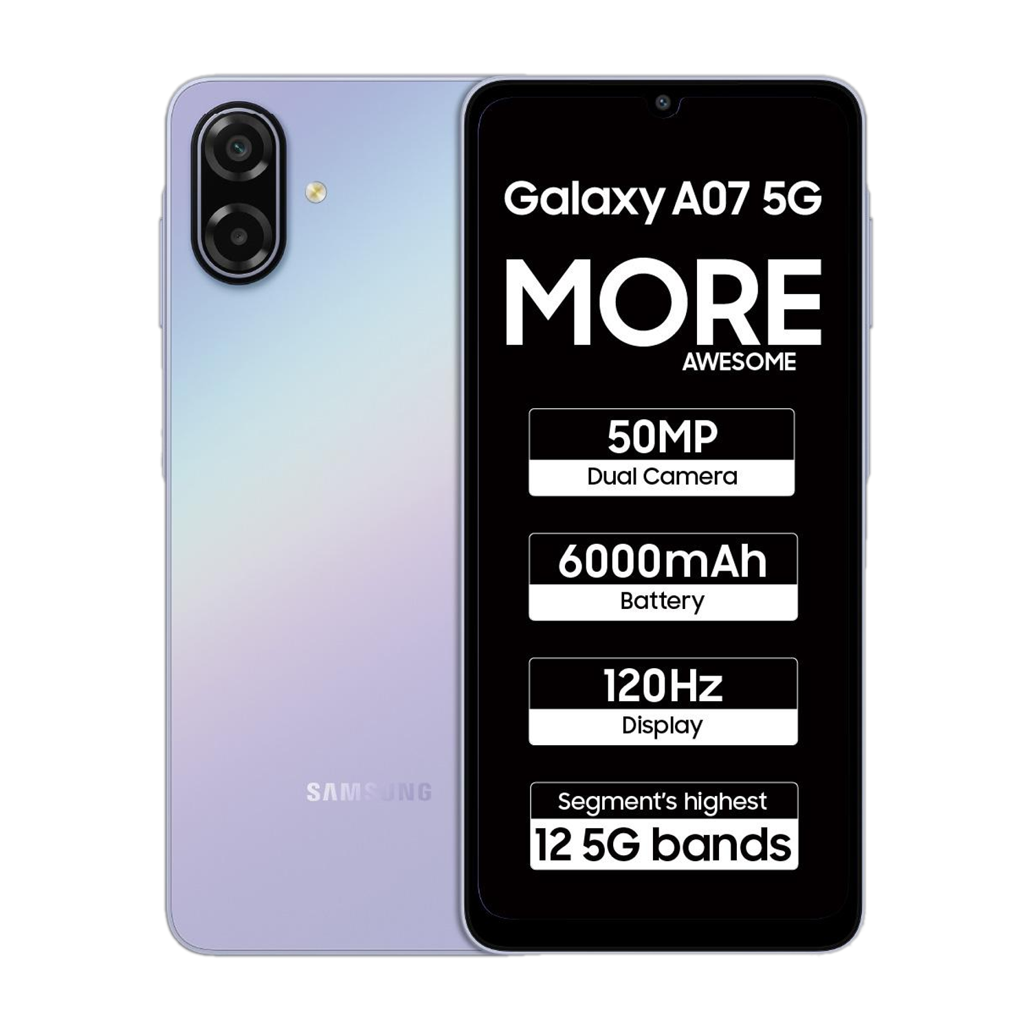 Samsung Galaxy A07 5G 128GB Light Violet