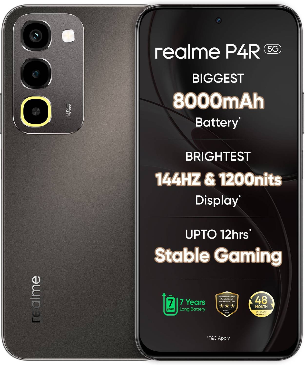 realme P4R 5G (Titanium Glare, 64 GB) - Image 1