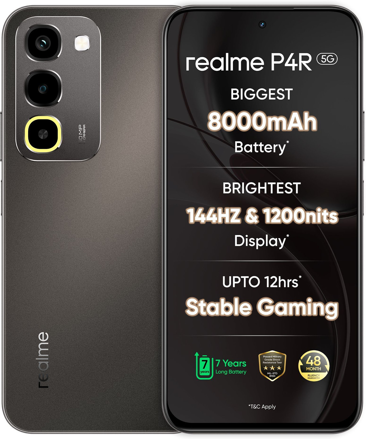 Image of realme P4R 5G (Titanium Glare, 64 GB)