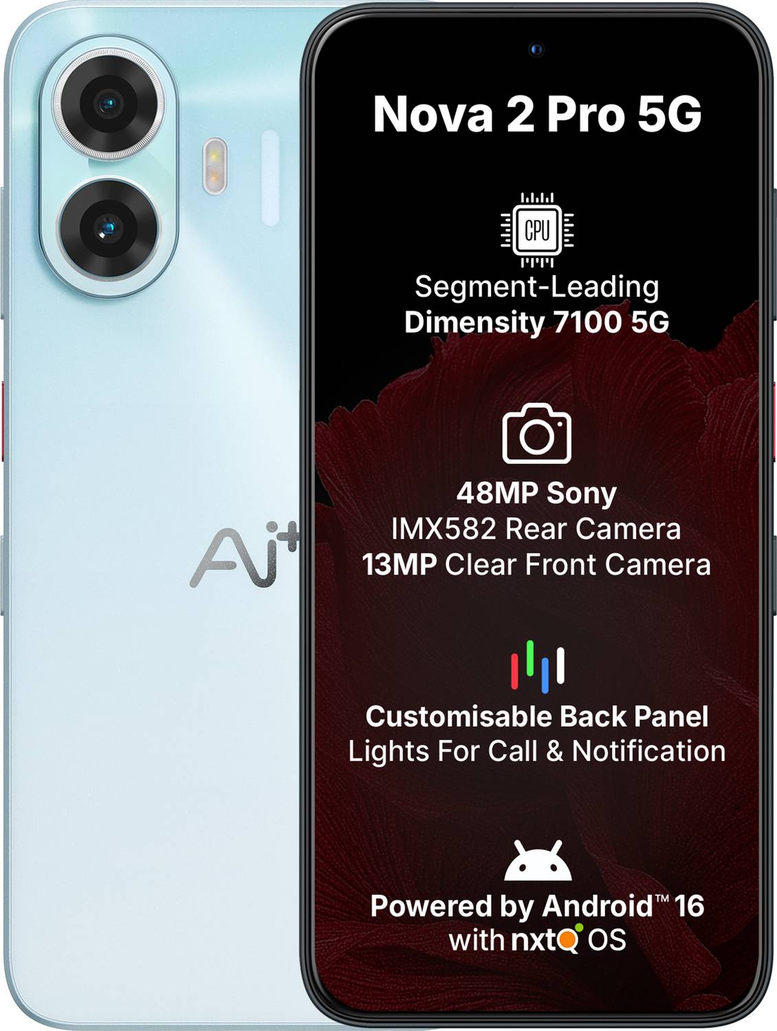 Ai+ Nova 2 Pro 5G Blue 128GB