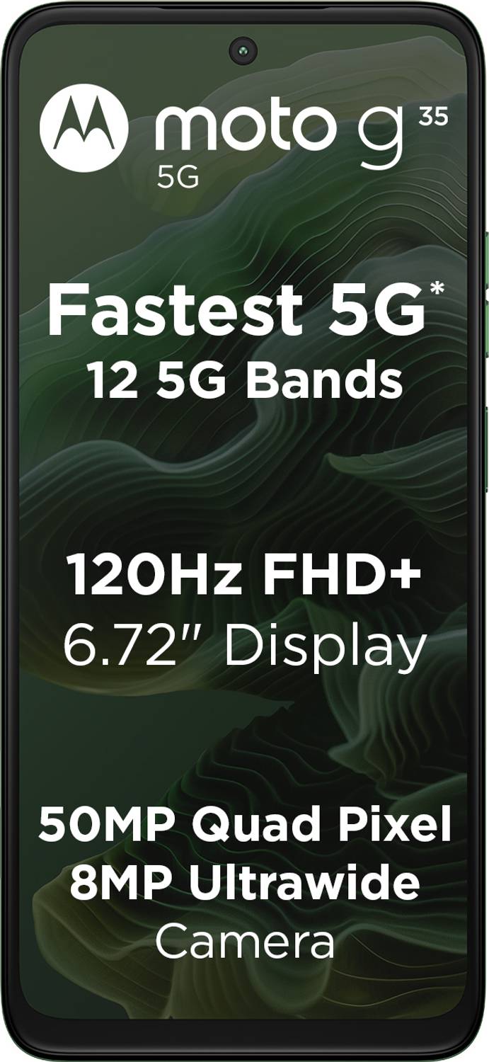 Motorola g35 5G 128GB Leaf Green - Image 2