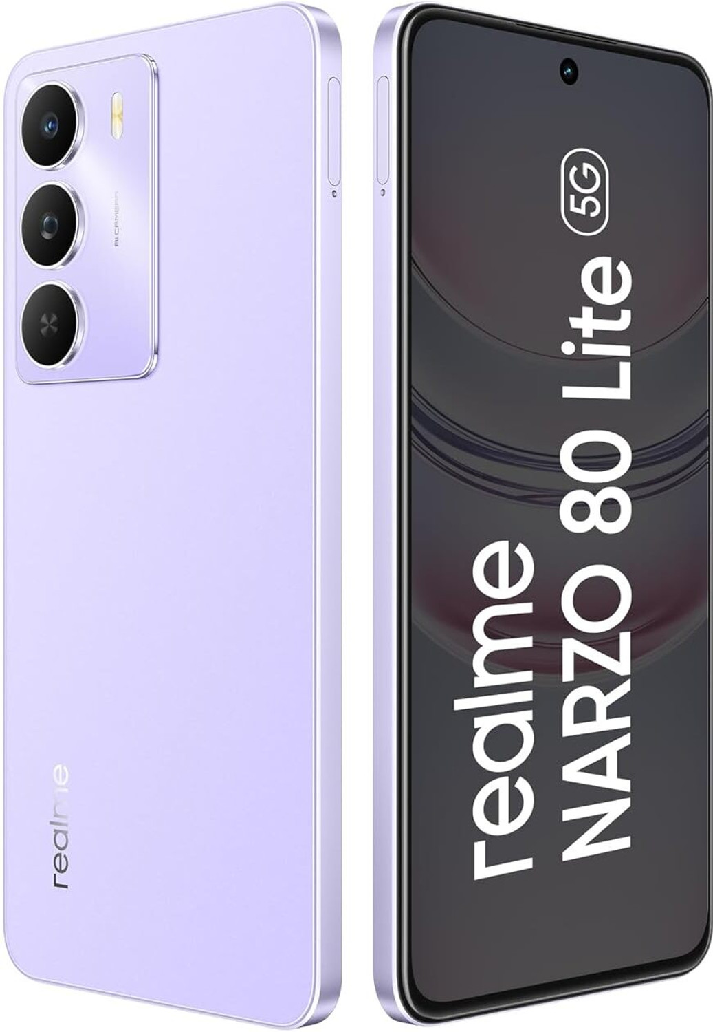 Image of realme Narzo 80 Lite 5G (Crystal Purple, 128 GB)