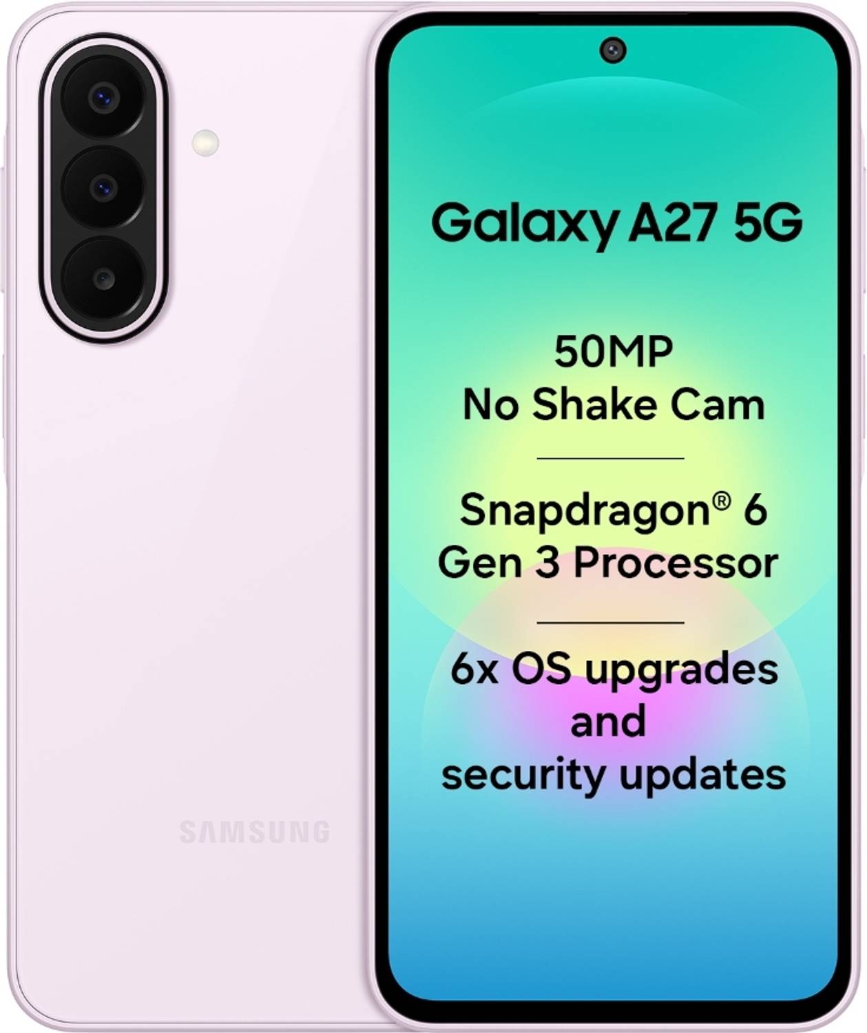 Samsung Galaxy A27 5G 128GB Light Pink - Image 1