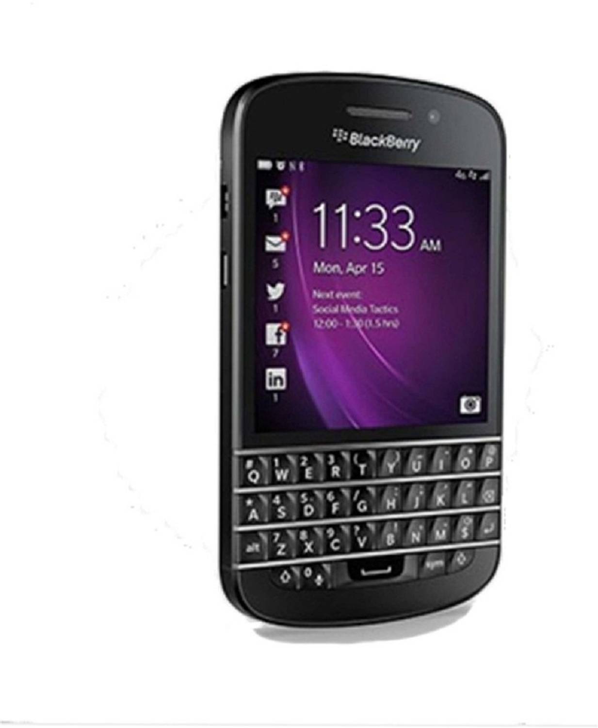 BlackBerry Q10 (Black, 16 GB) (2 GB RAM)