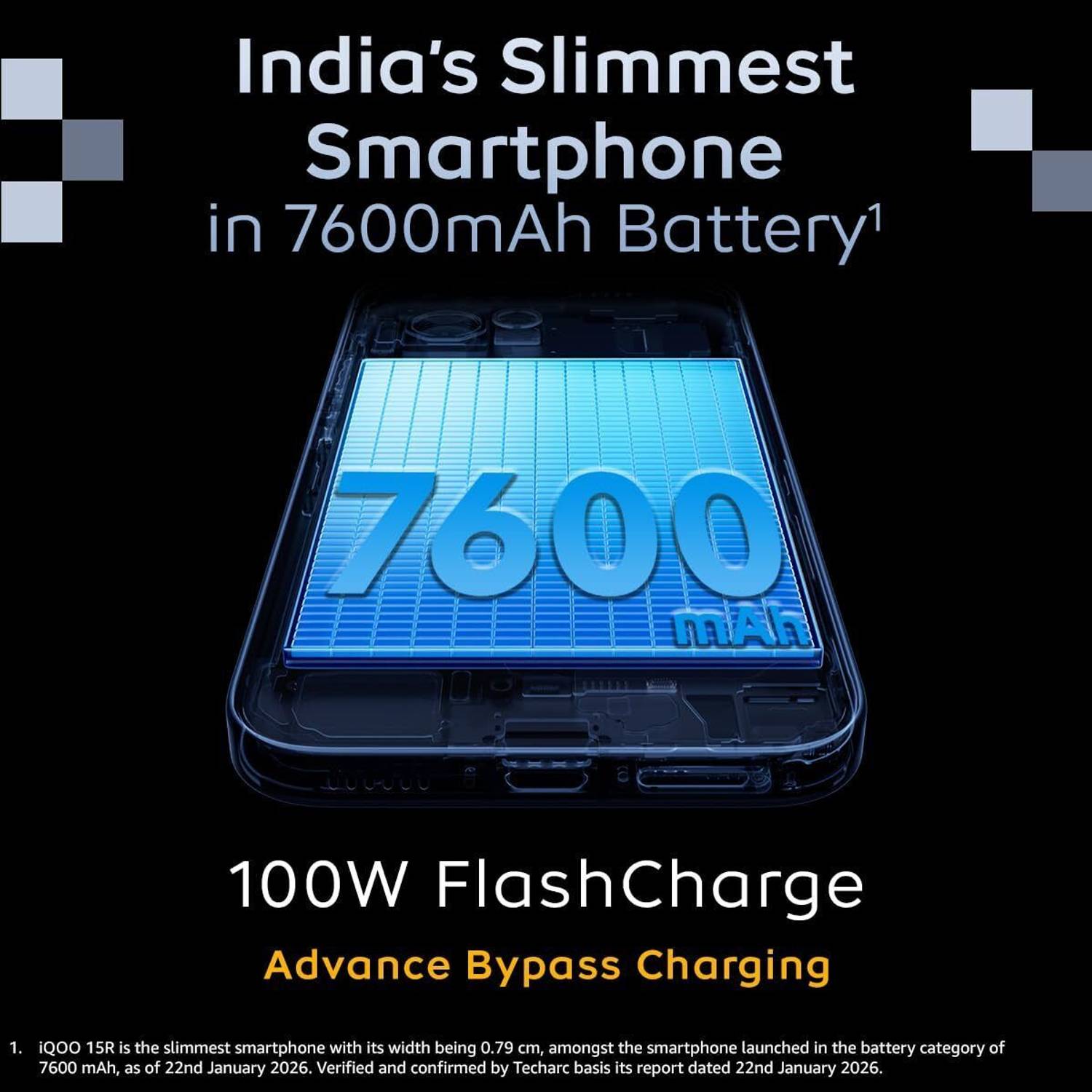 IQOO 15R 5G 256GB Triumph Silver - Image 3