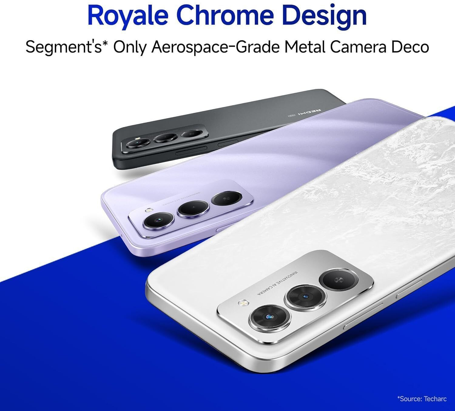 Image of REDMI 15 5G (Frosted White, 256 GB)