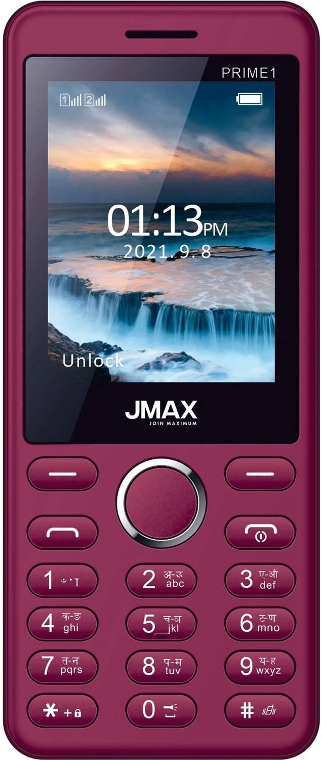 Jmax Prime 1 (DARK RED+BLACK)