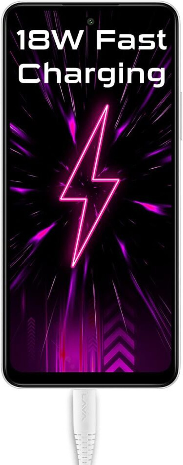 Image of LAVA Yuva 3 with Dual Sim|5000 mAh Battery|13MP Rear Camera |Expandable Upto 512 GB (White, 64 GB)