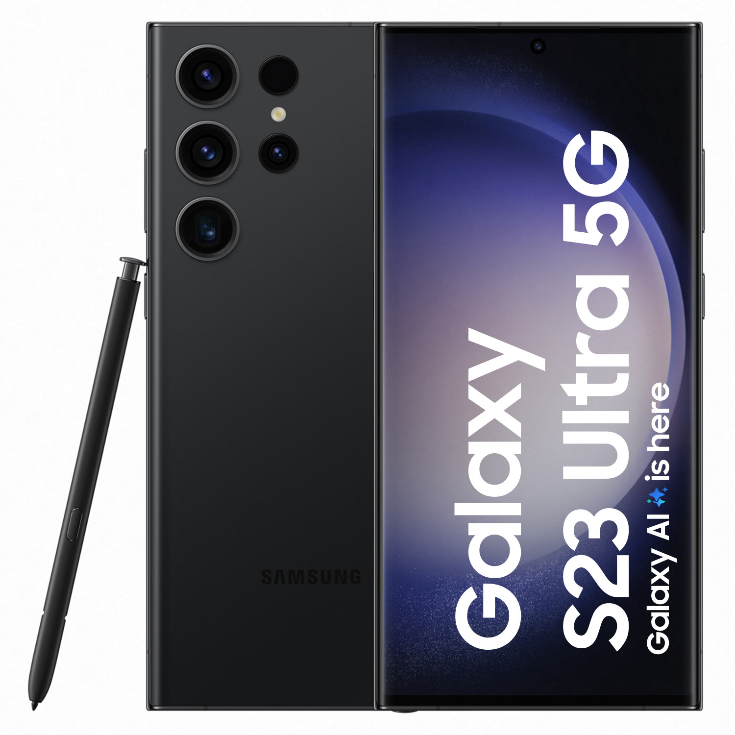 Image of Samsung Galaxy S23 Ultra 5G (Phantom Black, 256 GB)