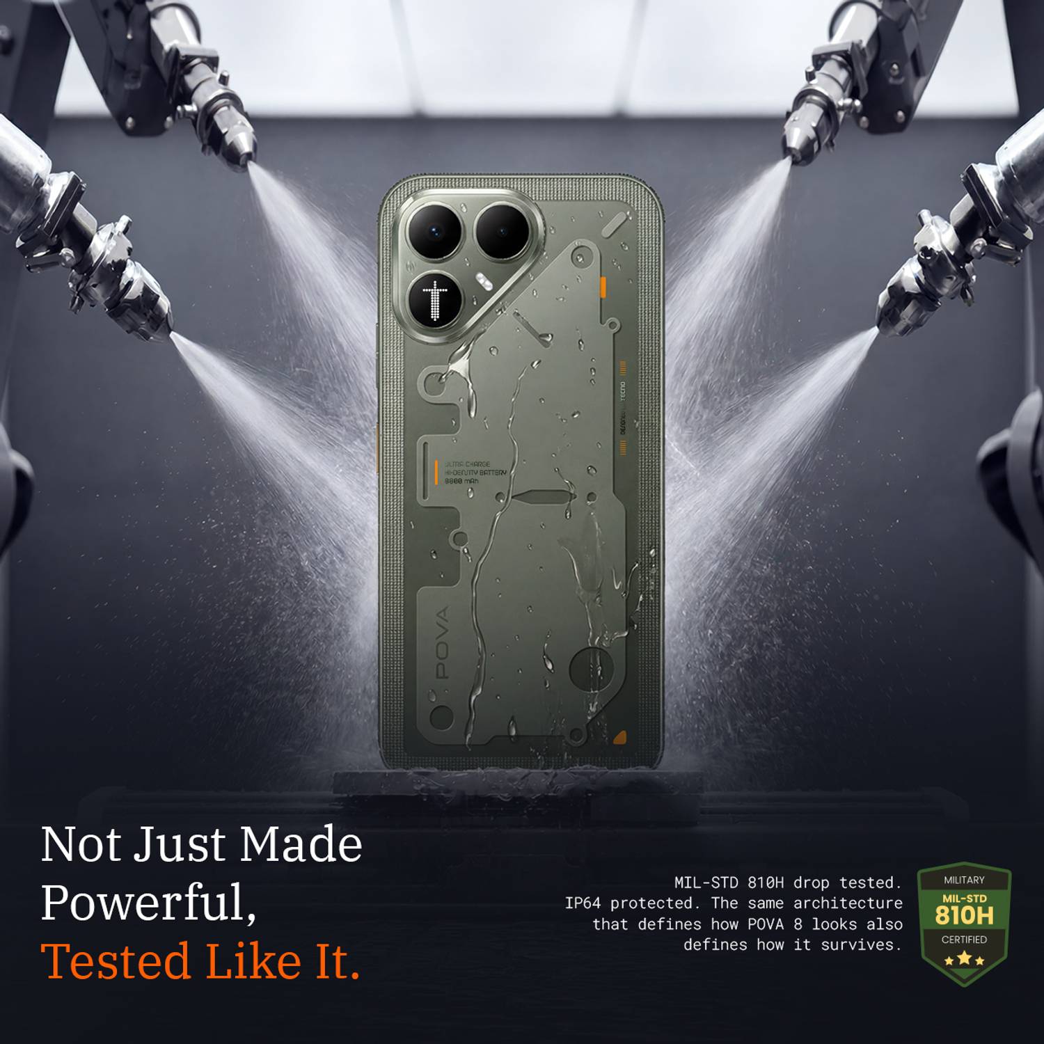 Tecno Pova 8 5G 128GB Green - Image 5