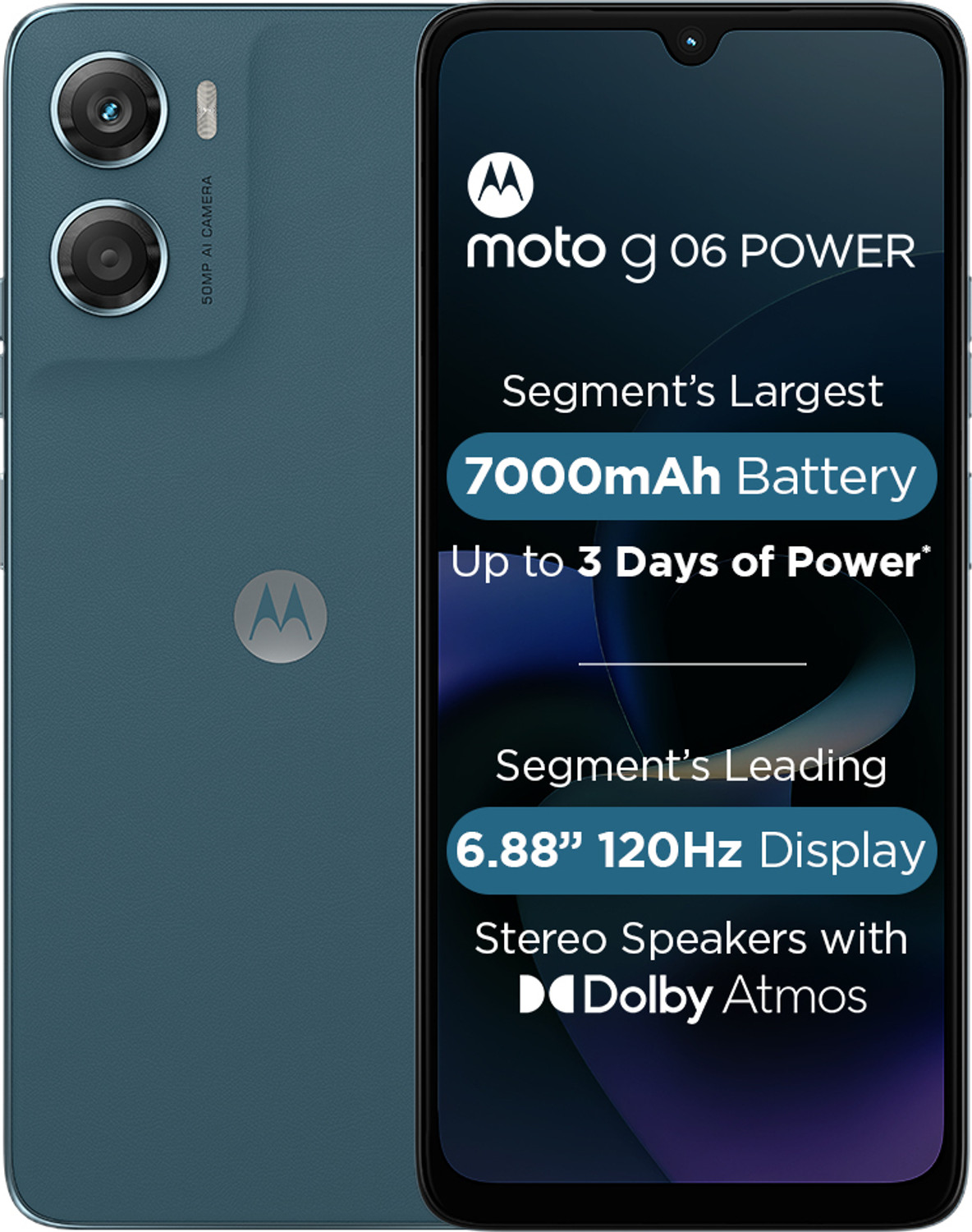 Image of MOTOROLA g06 power (Pantone tapestry, 64 GB)