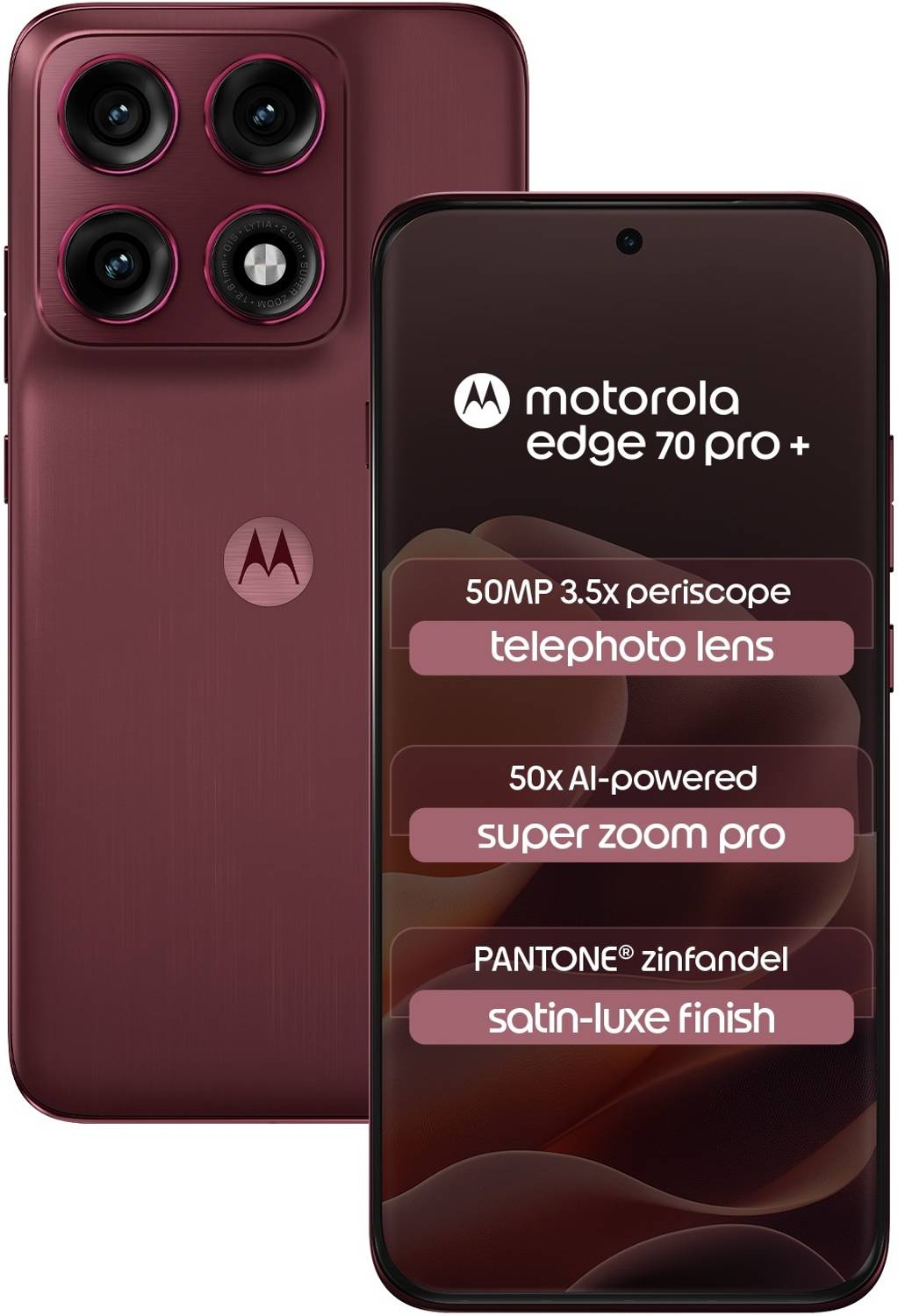 Motorola Edge 70 Pro+ 256GB Maroon