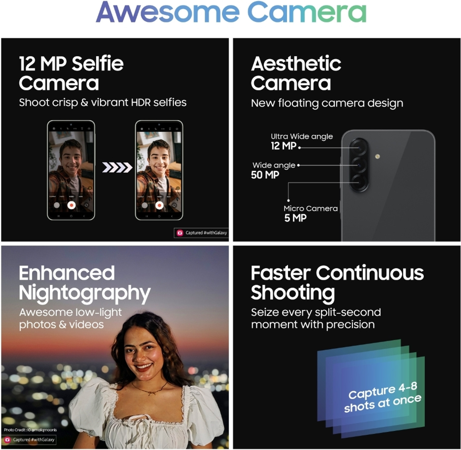 Image of Samsung Galaxy A36 5G (Awesome Black, 128 GB)