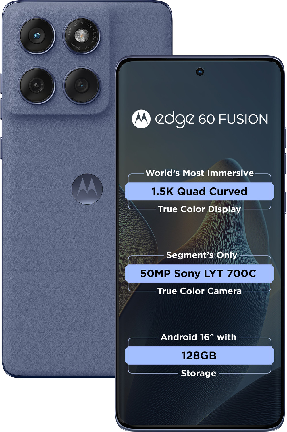 Image of MOTOROLA Edge 60 Fusion 5G (PANTONE Slipstream, 128 GB)