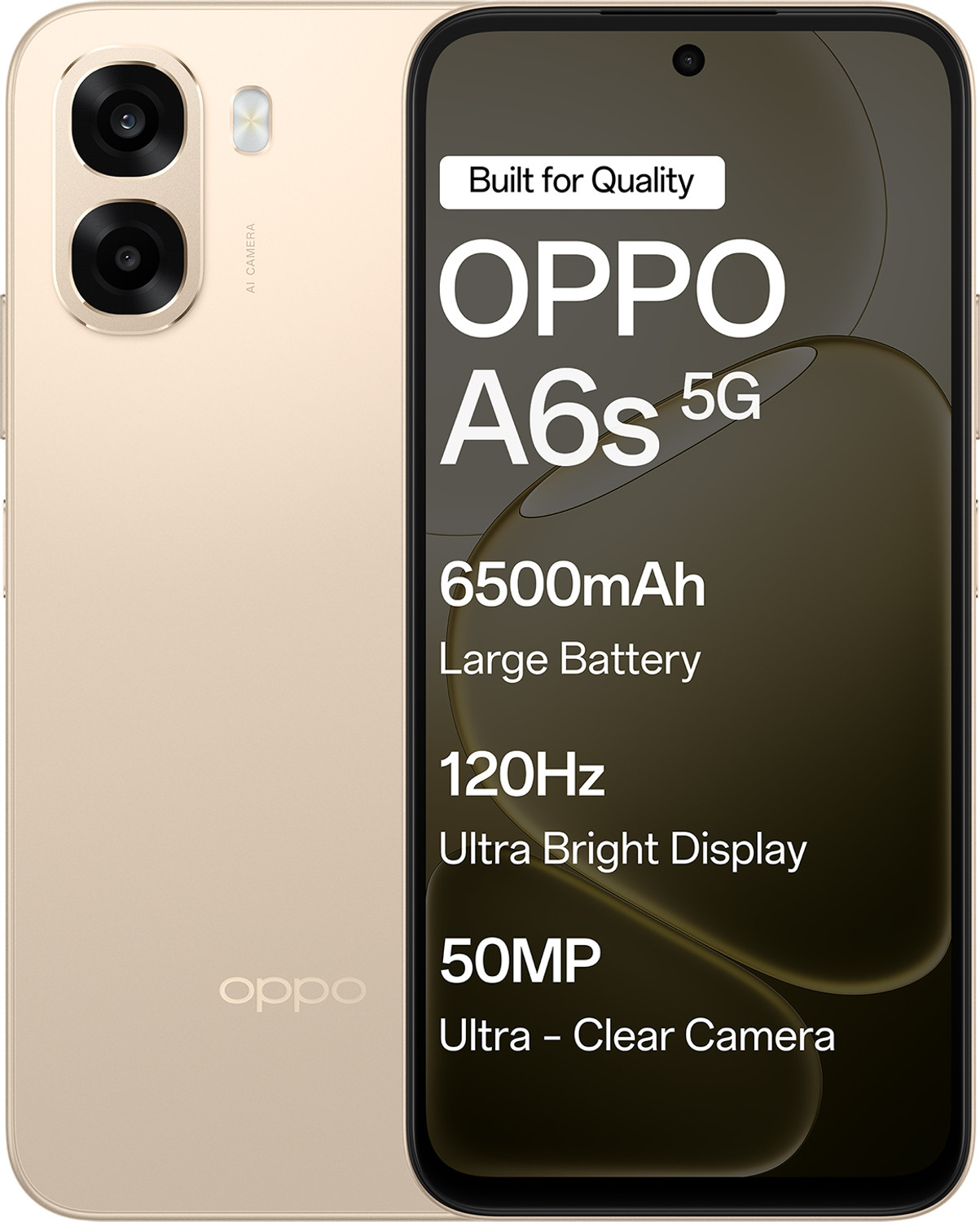 Image of OPPO A6s 5G (Aurora Gold, 128 GB)