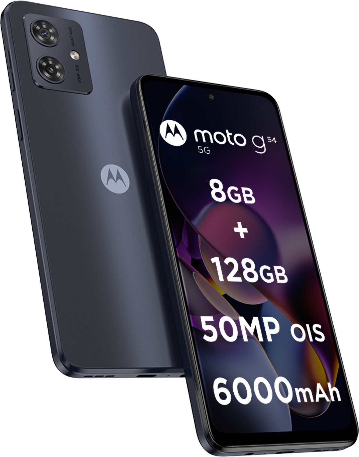 Image of Motorola g54 5G (Midnight Blue, 128 GB)