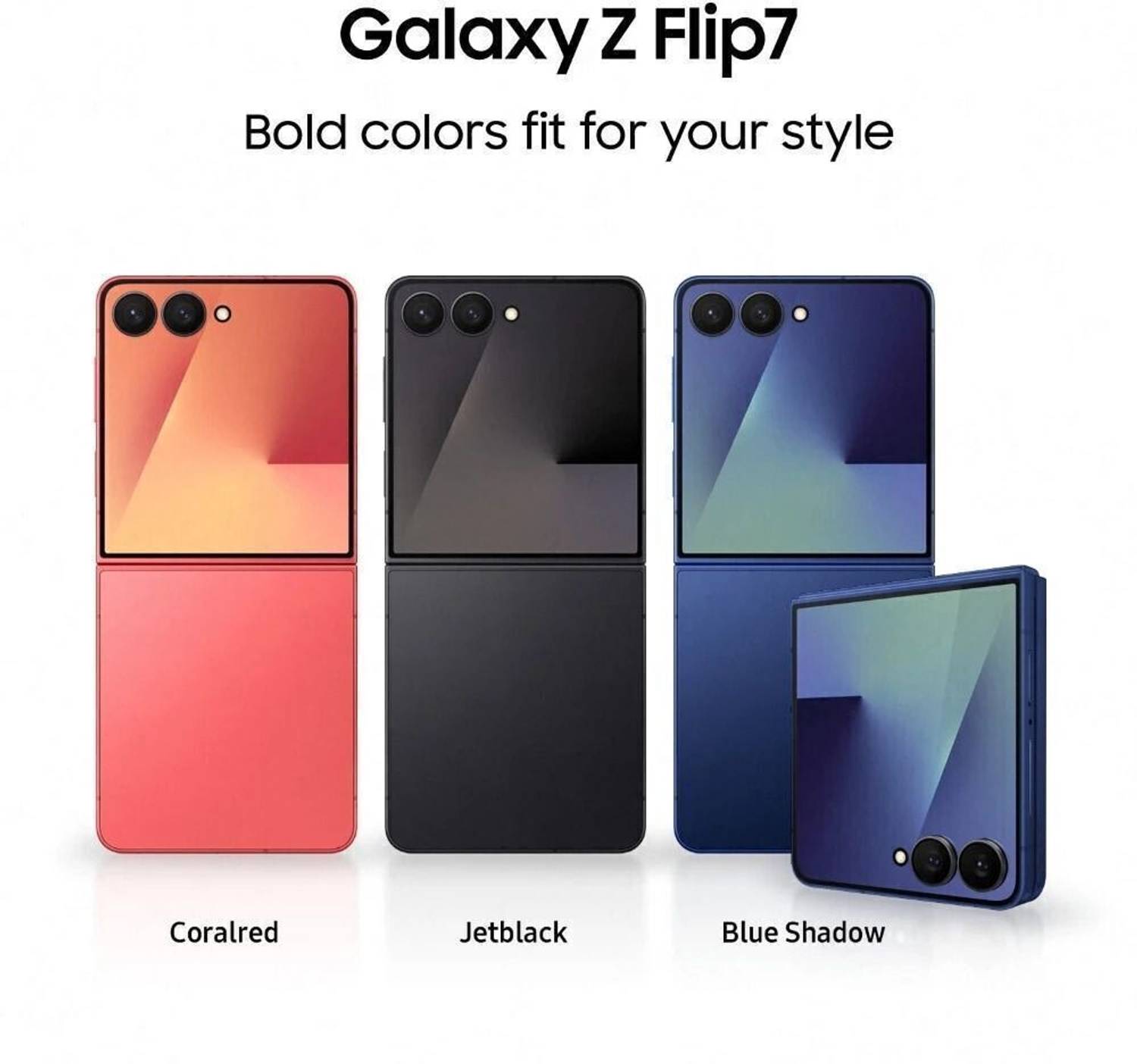 Samsung Galaxy Z Flip7 5G (256 GB Storage, 12 GB RAM) Online at Samsung Galaxy Z Flip7 5G (256 GB Storage, 12 GB RAM) Online at