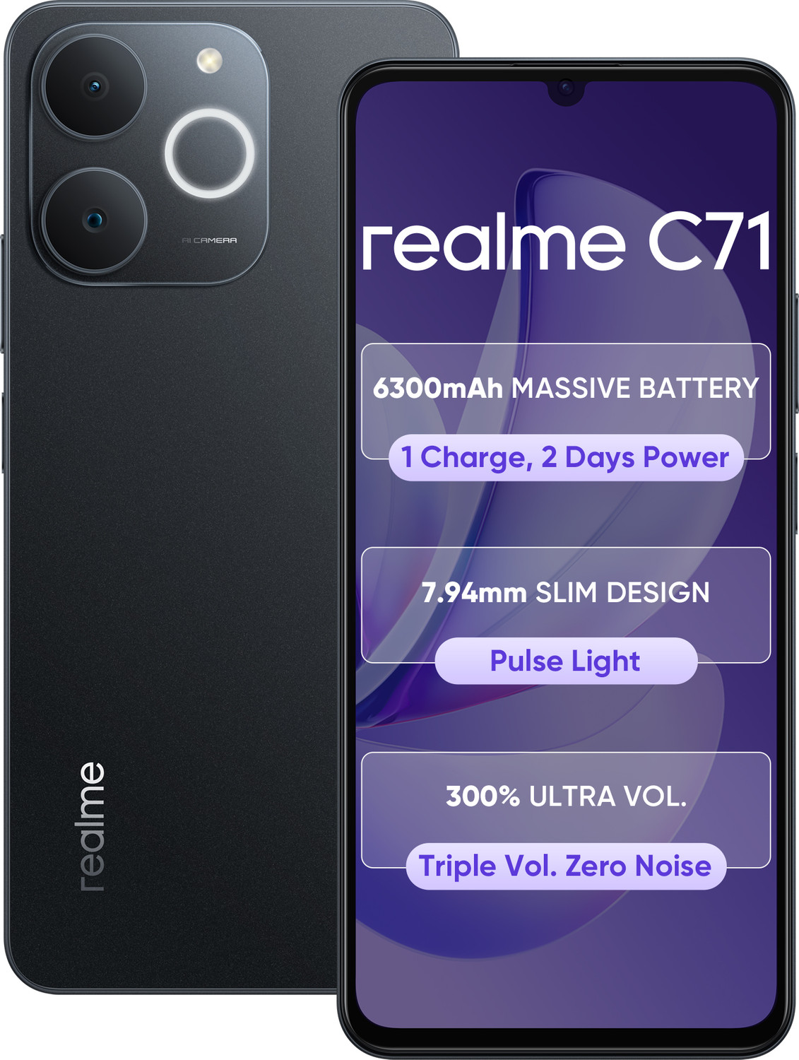 Image of realme C71 (Obsidian Black, 128 GB)