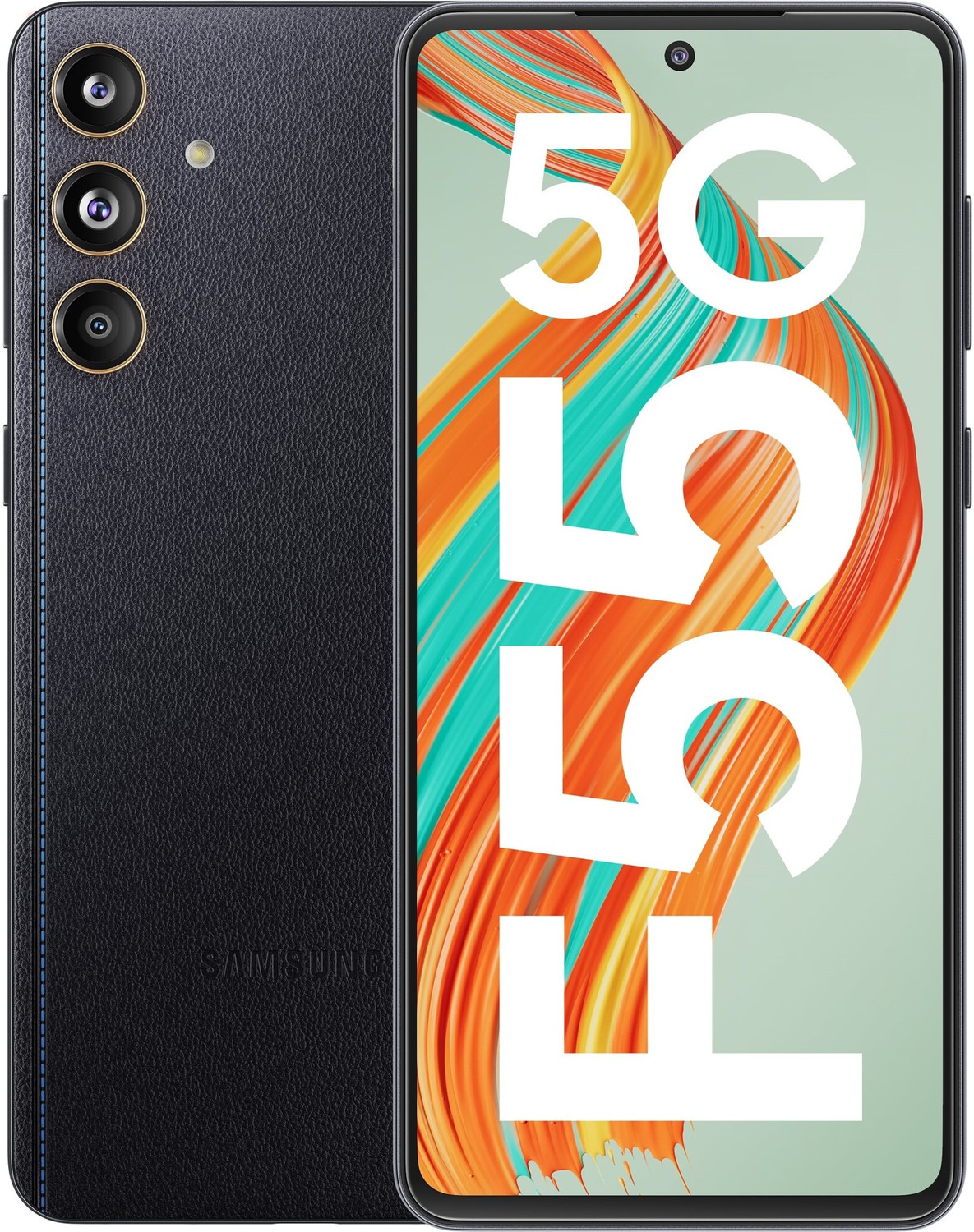 Image of Samsung Galaxy F55 5G (Raisin Black, 128 GB)