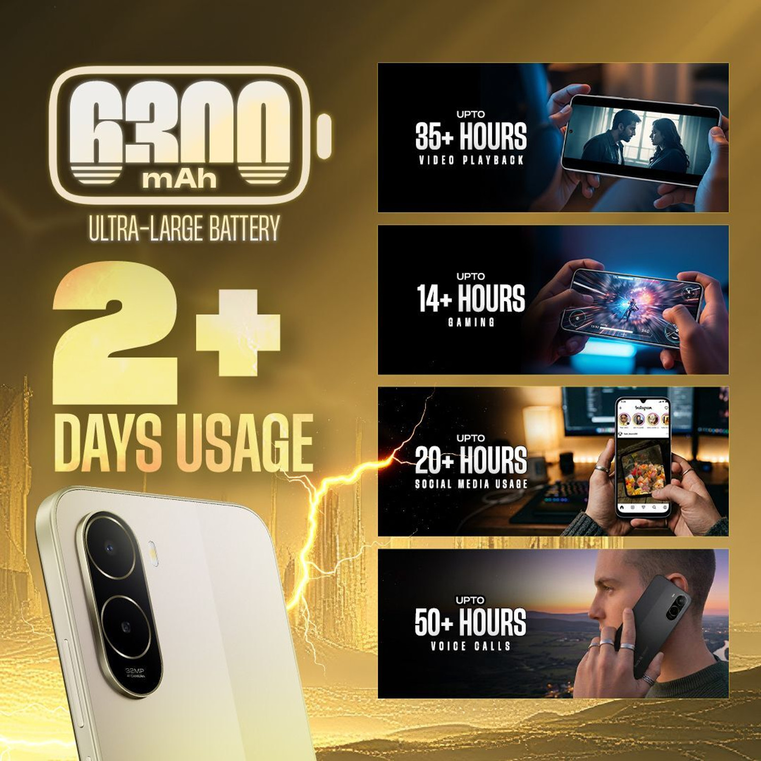 Image of POCO C85x (Sunset Gold, 64 GB)