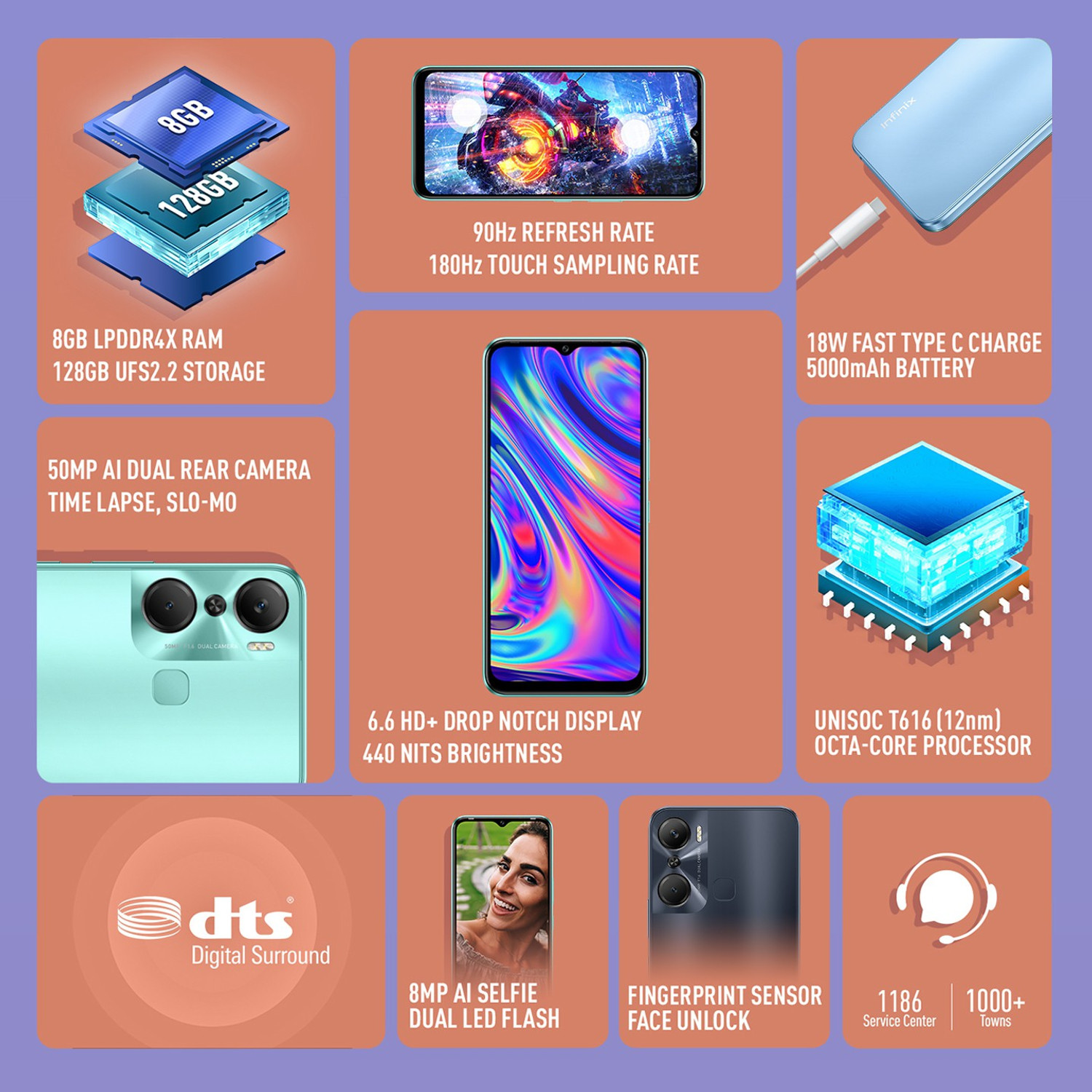 Image of Infinix Hot 12 Pro (Halo White, 128 GB)