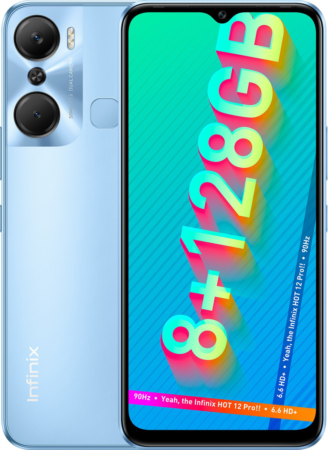 Image of Infinix Hot 12 Pro (Electric Blue, 128 GB)