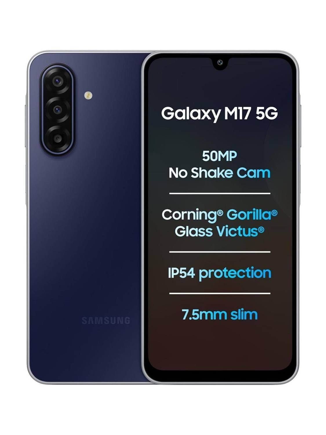 Samsung Galaxy M17 5G (Sapphire Black, 128 GB)