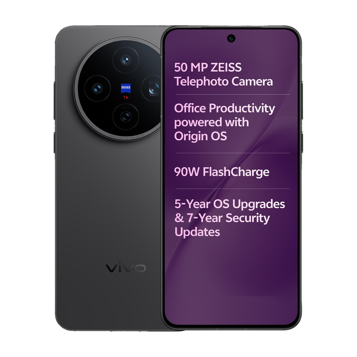 vivo X200T 512GB Stellar Black