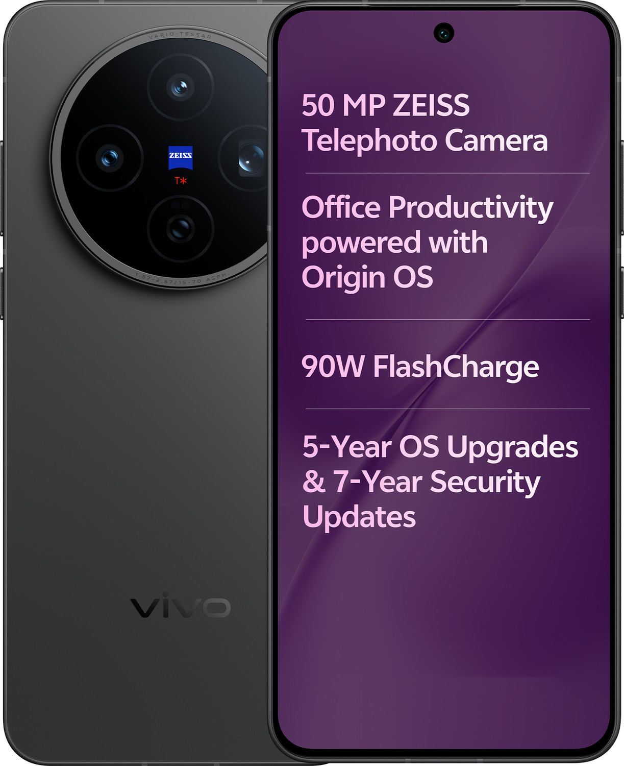 Image of vivo X200T (Stellar Black, 512 GB)