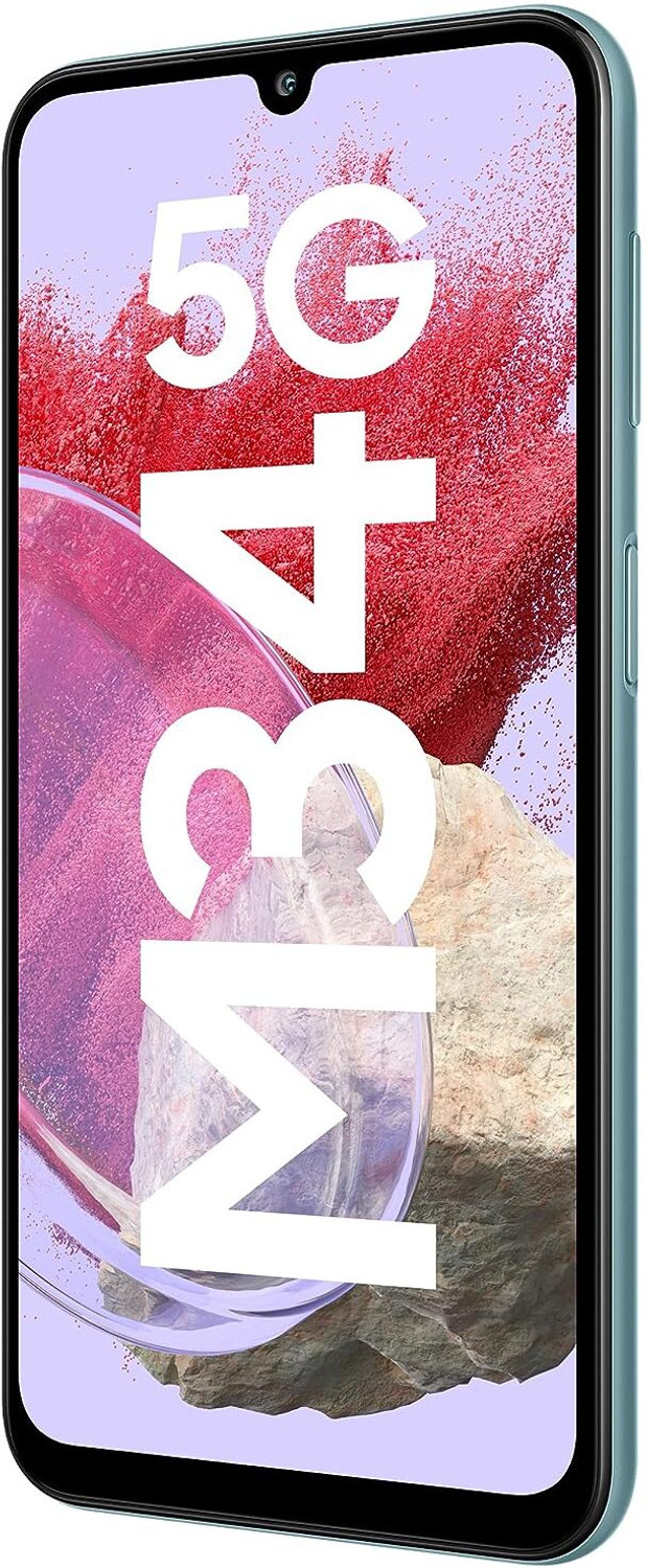 Image of Samsung Galaxy M34 5G (Waterfall Blue, 128 GB)