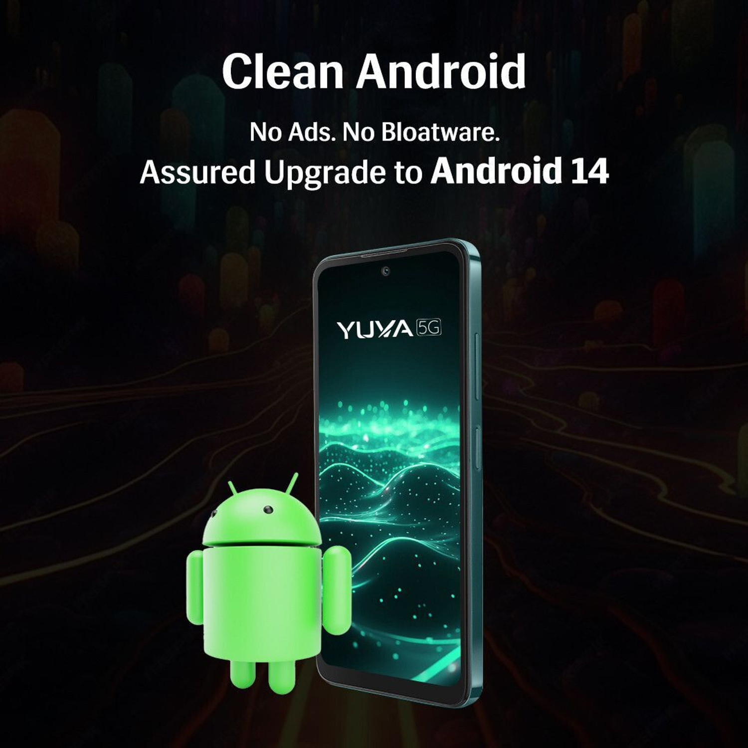Image of LAVA Yuva 5G (Mystic Green, 128 GB)