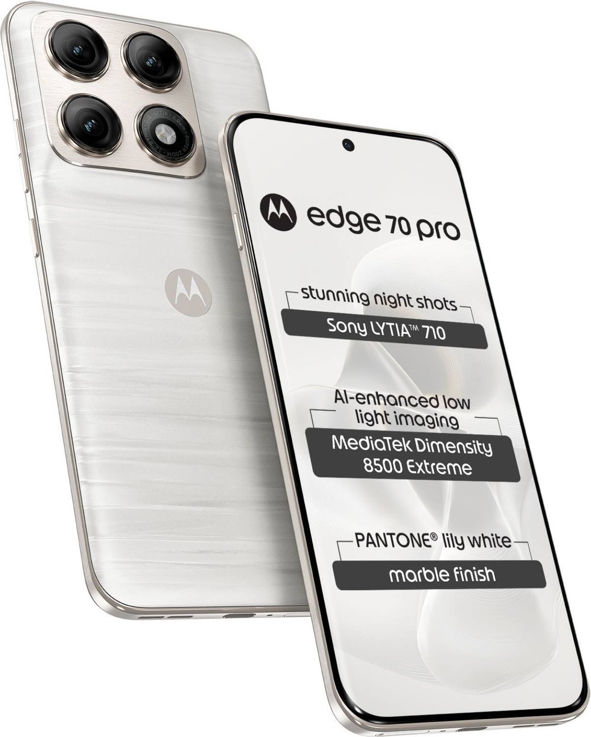 MOTOROLA edge 70 pro 256GB White - Image 2