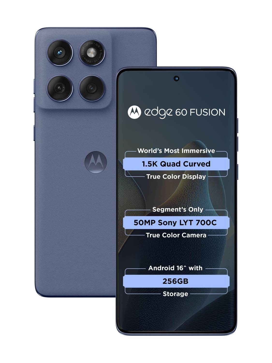 MOTOROLA Edge 60 Fusion 5G (PANTONE Slipstream, 256 GB) (12 GB RAM) — image 1 of 5