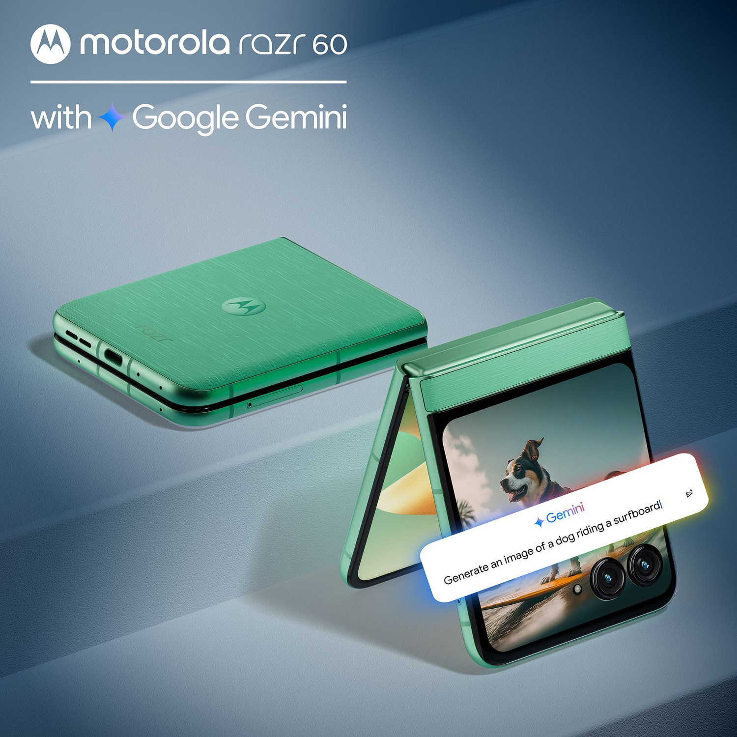 Image of MOTOROLA Razr 60 (PANTONE Spring Bud, 256 GB)
