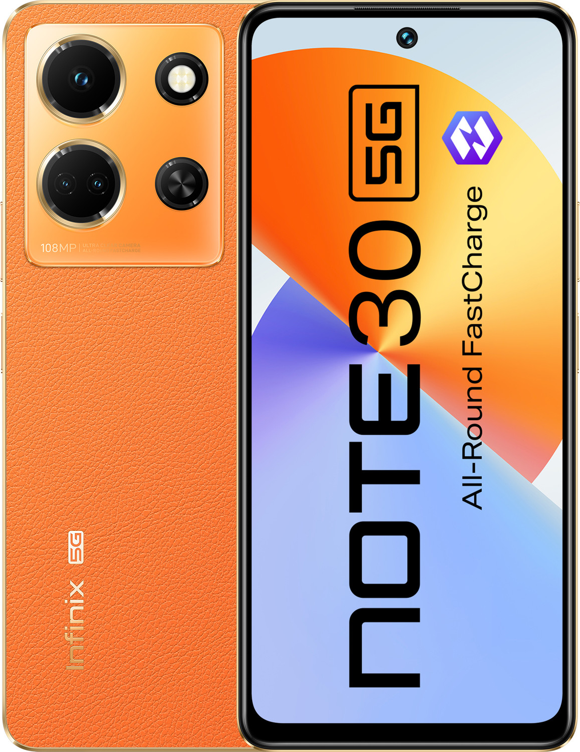 Image of Infinix Note 30 5G (Sunset Gold, 256 GB)