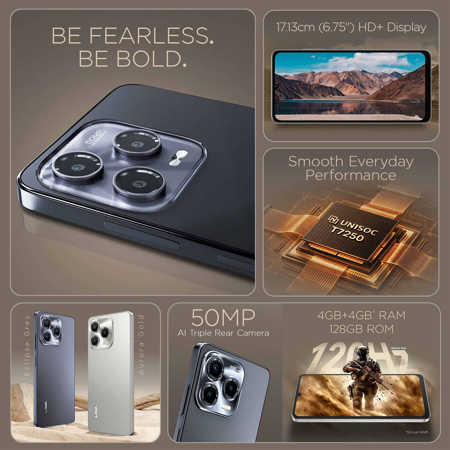 Image of LAVA Bold N2 Pro (Eclipse Grey, 128 GB)