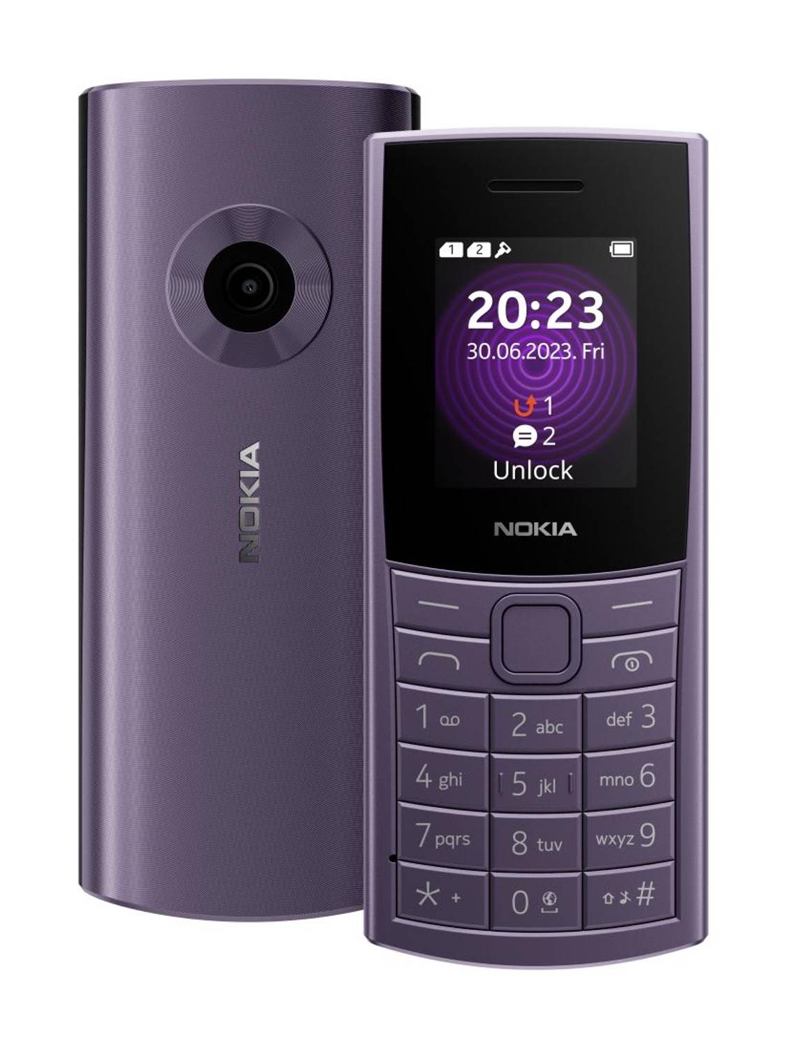 Nokia 110 4G Dual Sim, Camera, FM Radio, MP3 Player, Long-Lasting Battery
