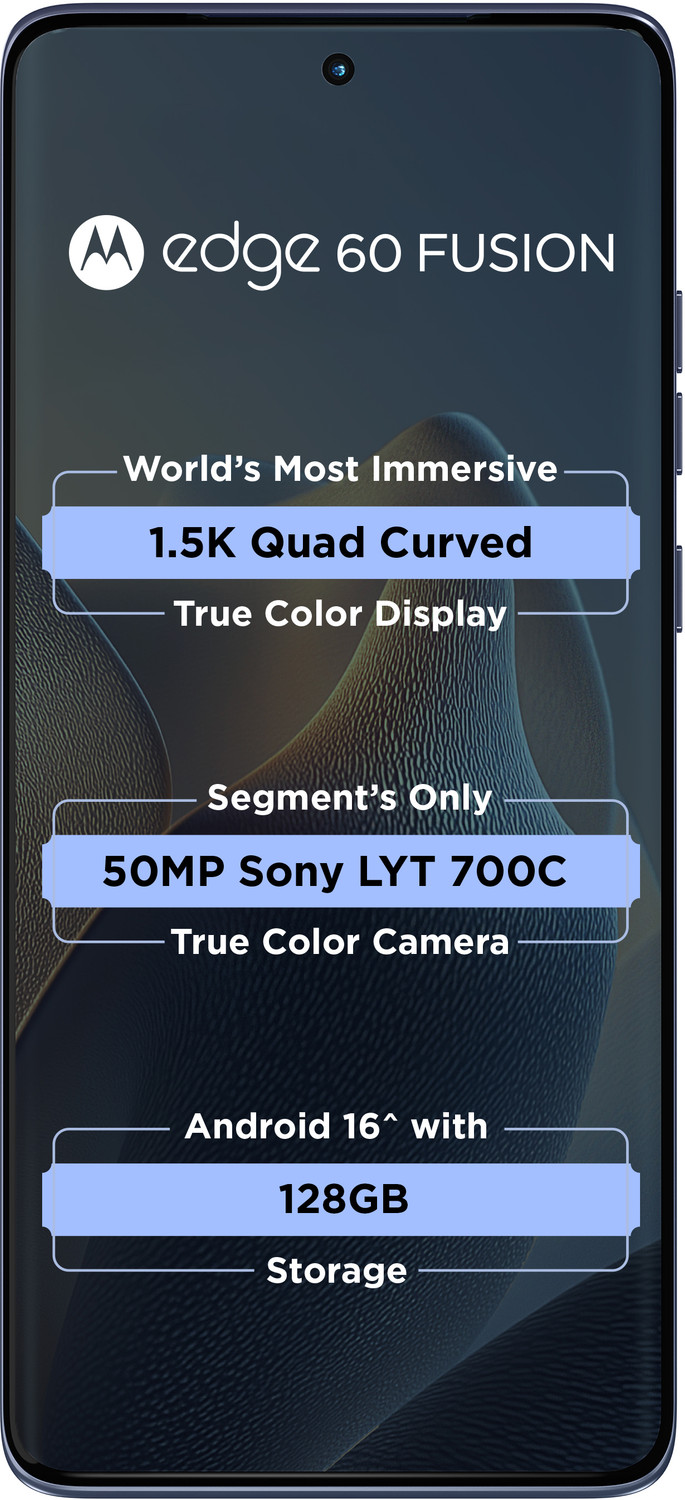 Image of MOTOROLA Edge 60 Fusion 5G (PANTONE Slipstream, 128 GB)